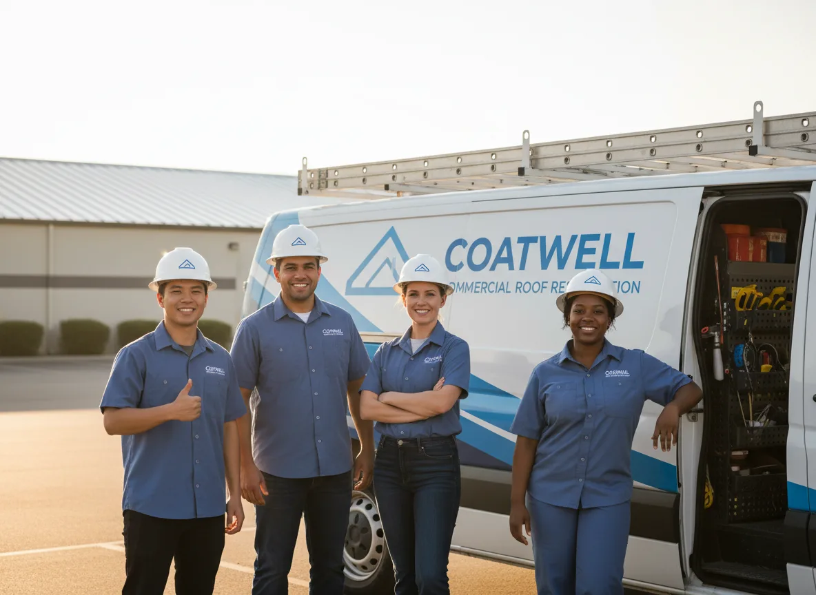 Commercial roof coating company in Milton, WV